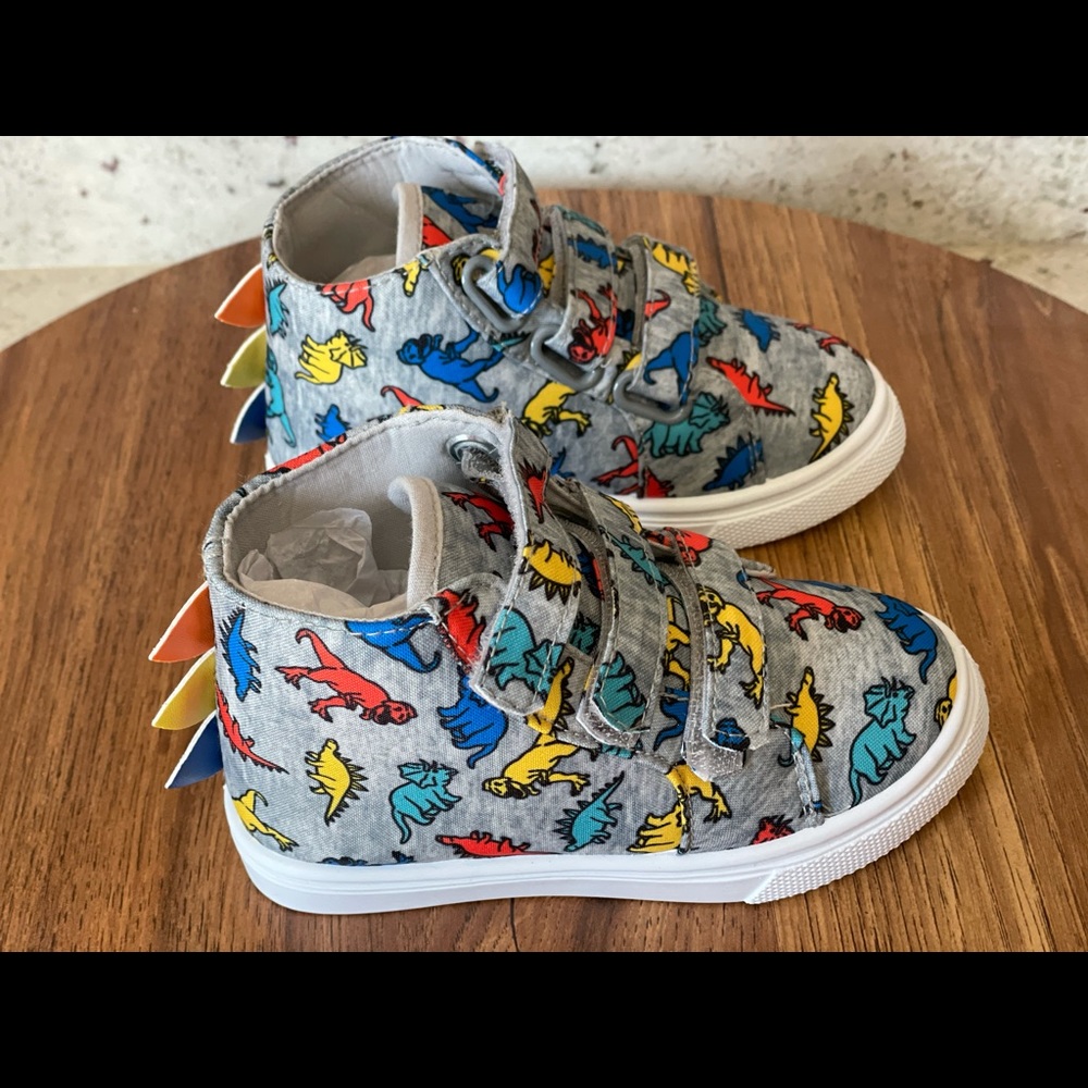 Dinosaur sneakers toddler size 9